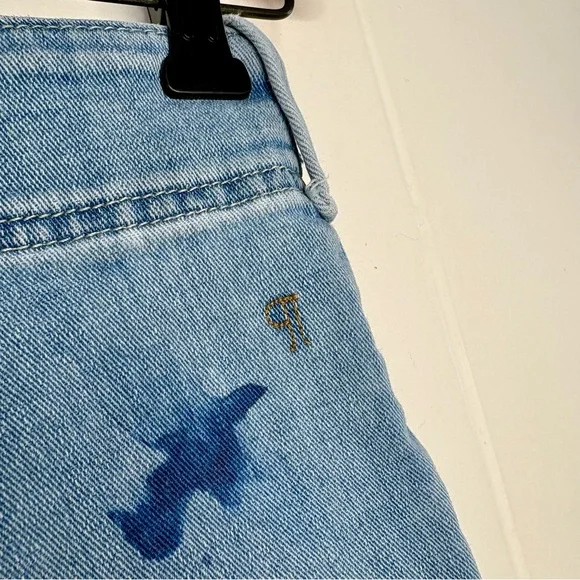 Manel Villalonga Pilcro Anthropologie Eventide Trouser High-Rise Wide-Leg Jeans - Picture 8 of 11